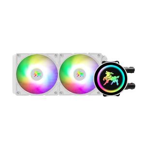 Kit refroidisseur de <span class=keywords><strong>liquide</strong></span> CPU AIO RGB 240mm ESGAMING avec logo personnalisé Radiateur de <span class=keywords><strong>refroidissement</strong></span> par eau pour <span class=keywords><strong>PC</strong></span> de jeu AMD INTEL - Product Image 4