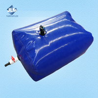 Réservoir d'eau gonflable en PVC souple Jinlong Industry 15000 litres Haute qualité Utilisation commerciale Garantie 1 an