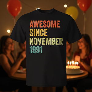 Fantastica maglietta per il 29° compleanno, dal novembre del 1991 - Product Image 3