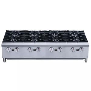 มีข้อเสนอ 48 รายการ เตาแก๊สอุตสาหกรรม 8 หัวเตา ECHP48A, 224,000-BTU, แผ่นทำความร้อนแบบใช้แก๊ส, สแตนเลส - Product Image 4