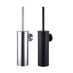 מודרני נירוסטה קיר שירותים מברשת, מחזיק ידית ארוכה מחיר המפעל אביזר חדר אמבטיה - Product Image 1