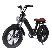 Venta de fábrica Bicicleta de montaña eléctrica gorda de 20 pulgadas 48V 10ah Almacén DE LA UE y EE. UU. Bicicleta eléctrica de rueda gorda