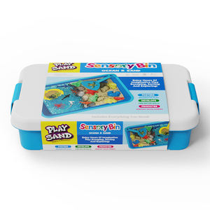 Juguetes <span class=keywords><strong>de</strong></span> Arena Mágica, Juego <span class=keywords><strong>de</strong></span> Juguetes Sensoriales con Moldes <span class=keywords><strong>de</strong></span> Construcción <span class=keywords><strong>de</strong></span> Dinosaurios Oceánicos, Helados y Pasteles, Caja <span class=keywords><strong>de</strong></span> Arena Sensorial, Juego al Aire Libre - Product Image 4