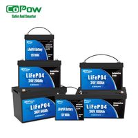 Copow 36V 100Ah lifepo4 batterie cellulaire batterie lithium-ion 12v 12ah 100ah 150ah 200ah batterie de voiture démarreur