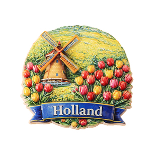 Imanes de Resina 3D Ecológicos con Diseño Art Deco de Ámsterdam, Pegatinas Magnéticas para Refrigerador, Recuerdo, Venta al Por Mayor - Product Image 1