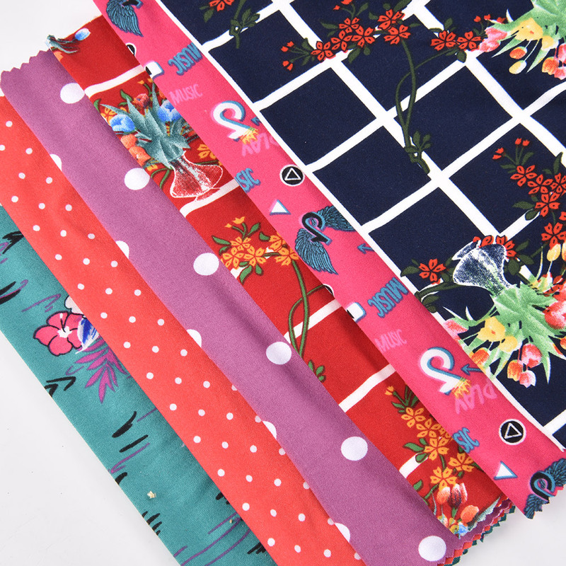 Wholesale Polyester Spandex Knitted Fabric Breathable