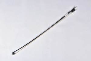 คันชักไวโอลิน Well Balance Ebony Frog 4/4 ทำจากขนม้าขาวถักเปีย คาร์บอนไฟเบอร์ - Product Image 5