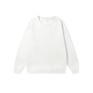 <span class=keywords><strong>Felpe</strong></span> Pullover Girocollo Neutre con Logo Personalizzato di Alta Qualità all'Ingrosso in Cotone Tinta Unita Unisex Maglione Personalizzato da Uomo - Product Image 4