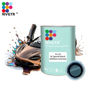 Chất lượng cao acrylic 1K màu xanh đen sơn cha mẹ sơn ô tô sơn biển phù hợp để sửa chữa phun và kết hợp màu sắc - Product Image 1