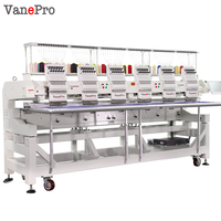 Nouvelle machine à broder informatisée à six têtes de qualité supérieure avec moteur pour usage domestique et couture de vêtements/chaussures