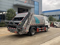 Camion à ordures compacteur Foton Small 4X2 4,5m3, mini camion de collecte des déchets