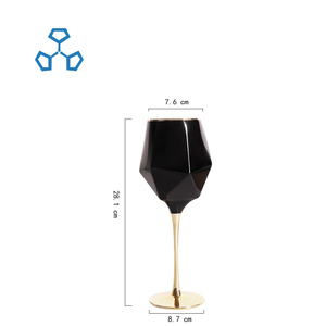 <span class=keywords><strong>Verre</strong></span> à <span class=keywords><strong>vin</strong></span> en cristal noir fait main au design moderne, <span class=keywords><strong>gravure</strong></span> couleur personnalisée, créatif pour la dégustation à l'aveugle, stock quotidien pour verres à eau - Product Image 5
