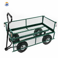 Carrito de basura de jardín para niños y adultos, carrito de basura de alta calidad