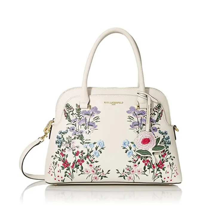 Hot Sale Generous Ivory Embroidery Work Handbags Ladies Bags For Women