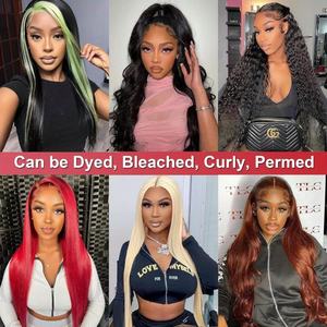 250 Density HD <b>Lace</b> <b>Front</b> <b>Wigs</b> Raw Indian Hair Straight for Women 13x6 HD Human Hair <b>Wig</b> Pre Plucked Glueless <b>Lace</b> Frontal <b>Wigs</b> - Product Image 6