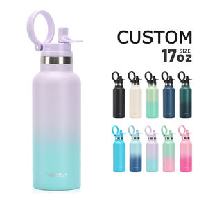 Watersy 500ml 304 Stainless Steel Double Wall Vacuum <b>Insulated</b> Leak-Proof Tumbler Custom Logo Gift <b>Cup</b> for Gym Sport - Product Image 1