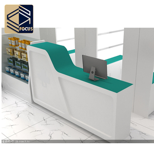 Оптовая продажа, полка из МДФ для отображения лекарств, полка для аптеки, стеллажи для аптеки, Высококачественная гондола для фармации - Product Image 2