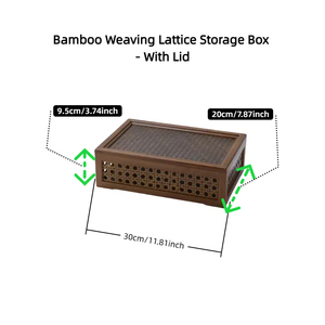Thủ công bền Khay trà tre truyền thống của Trung Quốc trang trí nội thất và quà tặng cho những người yêu thích trà giỏ làm sản phẩm - Product Image 3