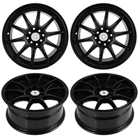 Nouvelles jantes monobloc forgées sur mesure 17-22 pouces 5x100 5x112 5x114.3 5x120 en alliage d'aluminium 6061-T6 4 pièces
