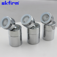 Polished Plated M24 Multifunction Side Spray Kitchen Tap Adapter Water Saving Device