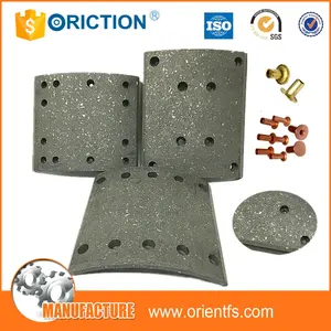 Best Sell Truck Stable Friction Coefficient Non Asbestos Brake Lining For Auto Part