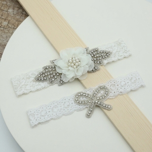 <span class=keywords><strong>Jarretière</strong></span> de <span class=keywords><strong>mariage</strong></span> en dentelle de chiffon faite à la main, <span class=keywords><strong>jarretière</strong></span> de mariée avec applique en strass - Product Image 1
