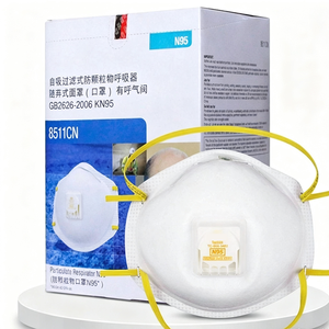 <span class=keywords><strong>Mascarilla</strong></span> Respiratoria Desechable 8511CN al por Mayor con Filtro de Algodón para Protección contra el Polvo - Product Image 2