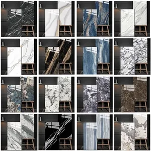 Panneaux muraux de luxe Foshan, entièrement polis, grandes dimensions, carreaux de porcelaine en <span class=keywords><strong>marbre</strong></span> noir pour la décoration des murs et sols intérieurs de villas - Product Image 3
