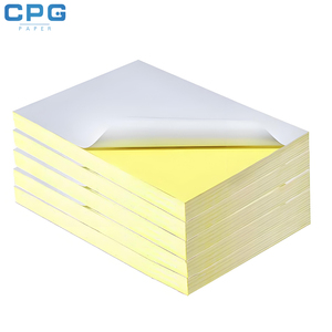 Papel Autoadhesivo Fluorescente de Primera Calidad al por Mayor, Rollo Jumbo, Material de 60 g/m² y 80 g/m², Hojas A4, Papel Adhesivo Brillante, Papel para Etiquetas - Product Image 3