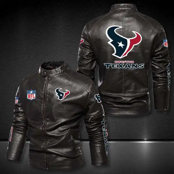 Chaqueta de moto de equipo de fútbol americano de marca registrada al por mayor, chaqueta de béisbol con cremallera para hombre, chaqueta elegante de invierno para hombre