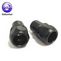 Usinage CNC de précision personnalisé des attaches d'accouplement en aluminium Métal Acier Laiton Matériaux ABS