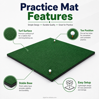 Tapis de frappe de golf professionnel XJT 750*1000cm, grand tapis d'entraînement pour practice de golf, vente en gros, logo personnalisé, directement de l'usine, en vrac