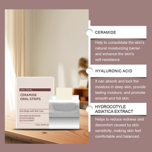 Bandes buccales OEM à dissolution rapide au céramide, d'origine végétale, pour l'hydratation de la peau, la rétention de l'humidité, le soutien de la barrière cutanée et l'anti-âge - Product Image 6