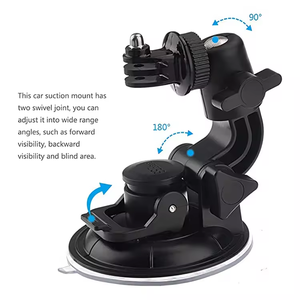 Soporte de cámara con ventosa para parabrisas de coche giratorio de <span class=keywords><strong>360</strong></span> grados adecuado para Gopro Hero 10 9 8 7 6 5 4 negro/Sesión, <span class=keywords><strong>Akaso</strong></span> - Product Image 3