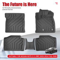 Tapis de sol de voiture en TPE de haute qualité, imperméables, antidérapants, pour Nissan Note E13 2WD 2020-2024, essence, conduite à droite