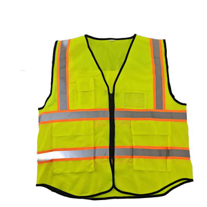 Áo phản quang an toàn, áo khoác độ phản quang cao, giá cả phải chăng, 100% polyester/ có thể tùy chỉnh logo, áo bảo hộ - Product Image 1