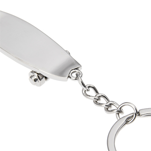 <span class=keywords><strong>Mini</strong></span> llavero de monopatín personalizado, 3D diseño deportivo, aleación de Zinc y Metal, llaveros con logotipo láser personalizado a la moda para niños y hombres - Product Image 4
