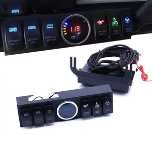 กล่องรีเลย์ระบบควบคุมสวิตช์ 6 ทาง 12V DC ไฟ LED สำหรับรถออฟโรด - Product Image 1
