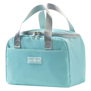 Bolsa Térmica <span class=keywords><strong>Personalizada</strong></span> Ecológica, Lonchera <span class=keywords><strong>Infantil</strong></span> Portátil para 2 Personas, Multifuncional, Color Sólido, Oxford Impermeable - Product Image 5