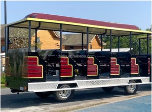 Train touristique rétro <span class=keywords><strong>Dorlin</strong></span> en promotion pour 42 passagers, 150 kWh, pour le divertissement et la sécurité des visiteurs - Product Image 3