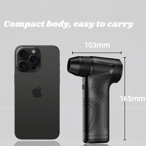 Outdoor Hotel Use 110,000 RPM Brushless Motor Four Speed Handheld Fan Dryer Car <b>Cleaning</b> Air Blower Air <b>Duster</b> Fan - Product Image 2
