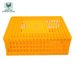 Plastic Live Chicken Transport Cage Poultry Transport Crate