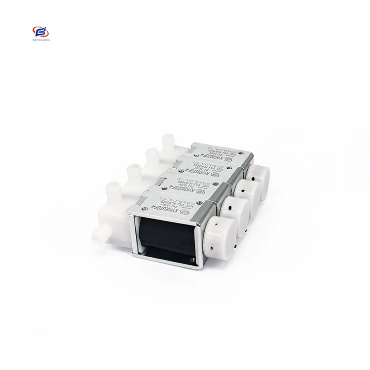 Professional Custom 3 Way 4 Port Valve Small Electric Solenoid Valve With Silencer Solenoid Valve