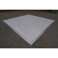 Plancher de danse portable, installation rapide, style simple, pour intérieur et extérieur, idéal pour les fêtes