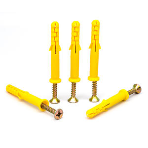 Ancrages en plastique expansibles de fixation de cadre en nylon jaune Offres Spéciales - Product Image 1