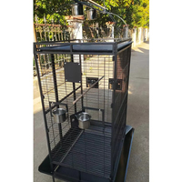 Cage de Luxe Interactif et Respirant pour Perroquets, Grande Villa en Fil Métallique Solide en Acier Inoxydable, Qualité Supérieure, Vente Chaude Joysing
