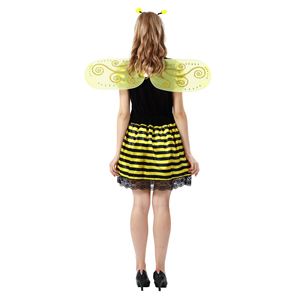 Disfraz de Abeja Amarilla con Alas para Halloween, Disfraz de Animal para Mujeres Adultas, Disfraz de Cosplay para Niñas, Disfraz Elegante para Fiesta de Navidad - Product Image 4