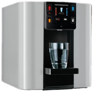 Filtre à <span class=keywords><strong>eau</strong></span> pour comptoir chaud, tiède et froid en orange avec écran tactile LCD TFT - Product Image 1