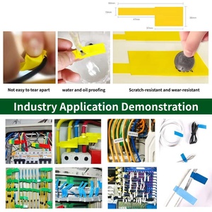 Etiquetas y Adhesivos para Cables Plegables, Impermeables y Profesionales, con Material PET, Impresión Digital y Opciones de Marca Personalizada - Product Image 3