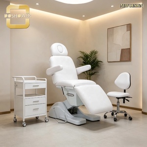 Cama <span class=keywords><strong>de</strong></span> Masaje Ergonómica con Base Compuesta y Soporte Estable y Resistente para Masajes Faciales, Tatuajes y Salón <span class=keywords><strong>de</strong></span> Belleza <span class=keywords><strong>de</strong></span> Pestañas - Product Image 1